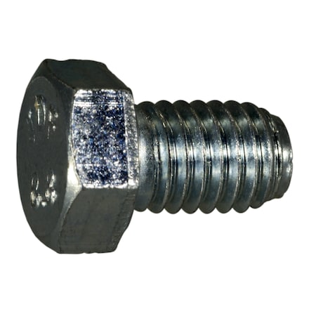Midwest Fastener Class 8.8, M8-1.25 Hex Head Cap Screw, Zinc Plated Steel, 12 mm L, 15 PK 30941